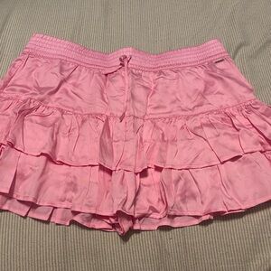 New PINK Victoria's Secret Ruffled Skirt